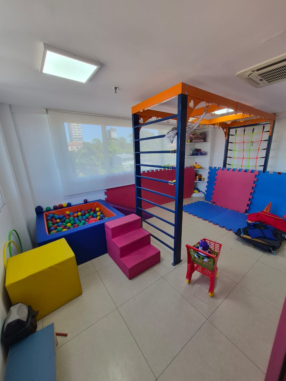 Sala de Terapia Ocupacional da clínica